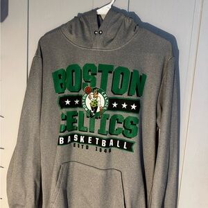 Boston Celtics Gray Hoodie Sweater